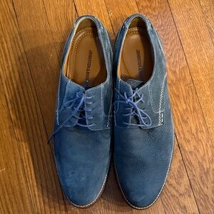 Like-new Johnston & Murphy Men's Navy Oxfords size 10.5